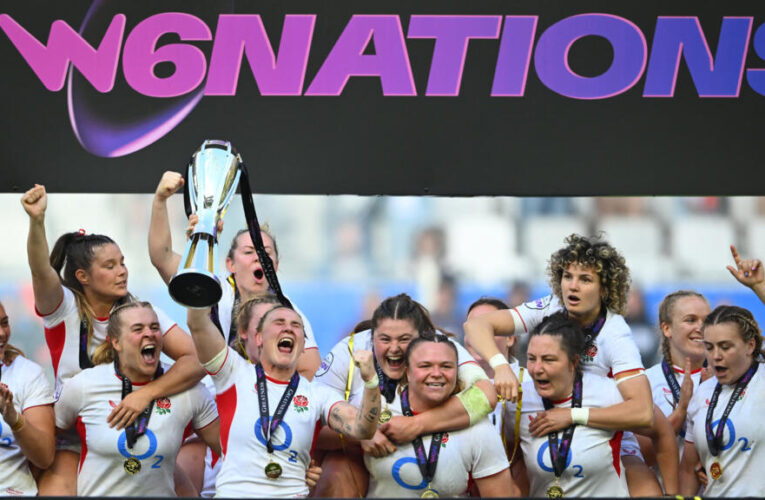 England defeat France to secure eighth consecutive Women’s Six Nations title