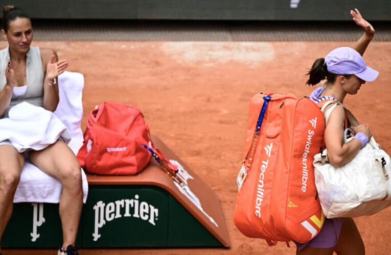 Kostyuk downs four-time winner Swiatek in latest French Open upset