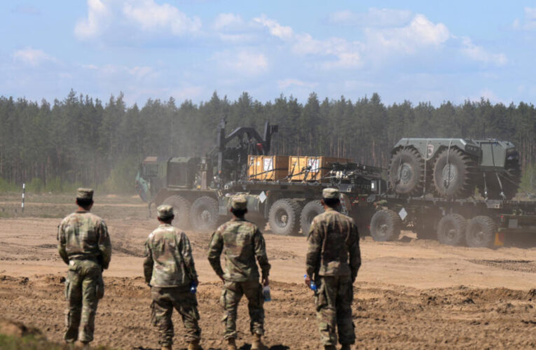 Suspected Ukrainian military drone discovered after crashing in Lithuania