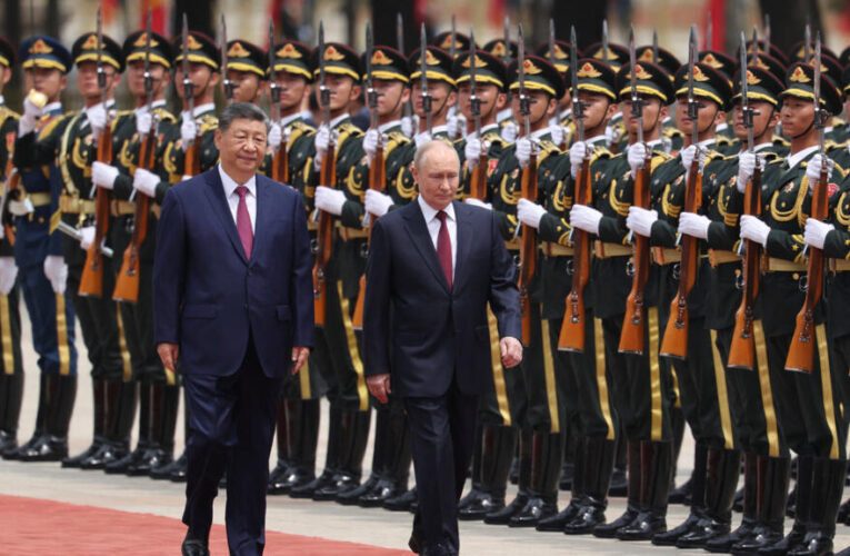 Xi welcomes Putin in Beijing, hails China’s ‘unyielding’ ties with Russia
