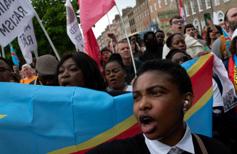 Ireland’s ‘George Floyd moment’ sparks protests demanding justice for Congolese man