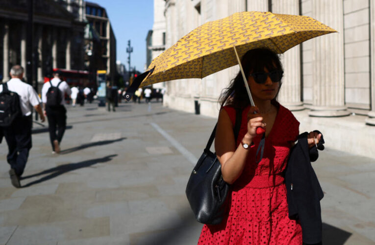 What is a heat dome, causing excessively high temperatures in western Europe?