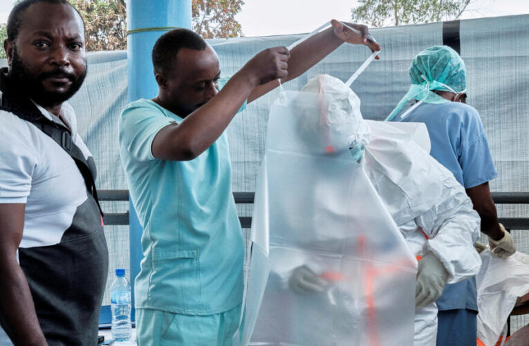 WHO chief visits Ebola epicentre in DR Congo, as death toll rises