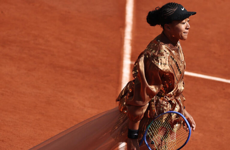 Glittering Osaka edges Jovic to prolong French Open run