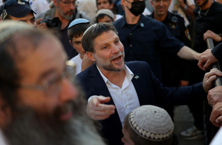 Israel far-right finance minister says ICC prosecutor seeks arrest warrant against him