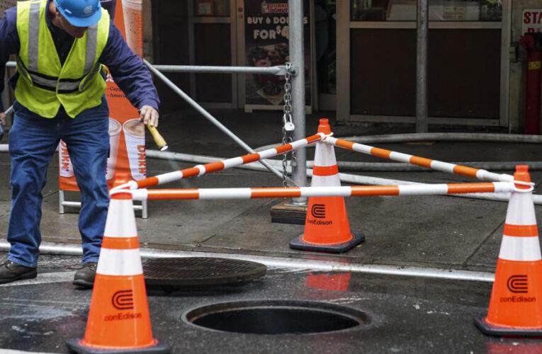 New York woman dies after falling into open manhole after exiting car
