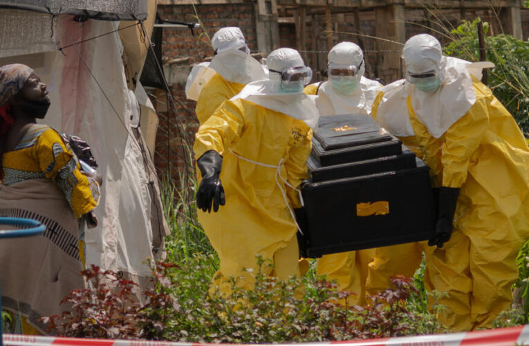 The week in pictures: Ebola outbreak in Africa, Putin in China and Cannes Film Festival mermaids