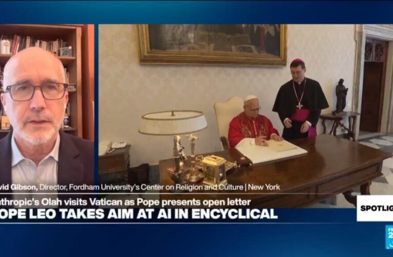 Pope Leo takes aim at AI in encyclical