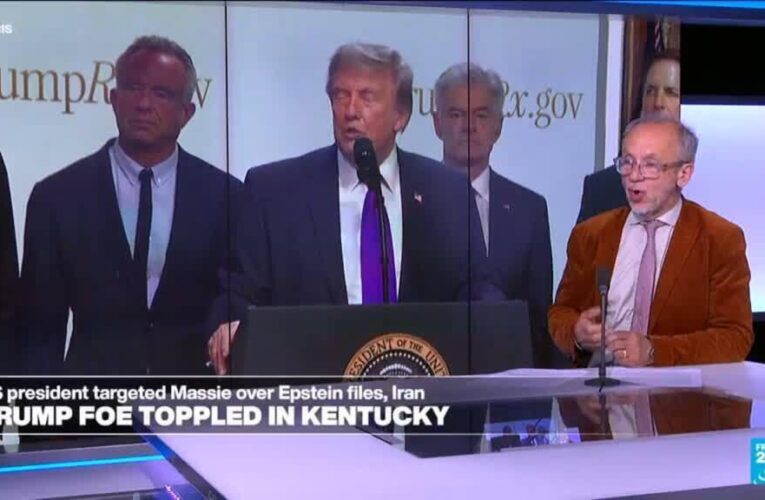 Kentucky primary shows Republicans who criticise Trump ‘signing death warrants’