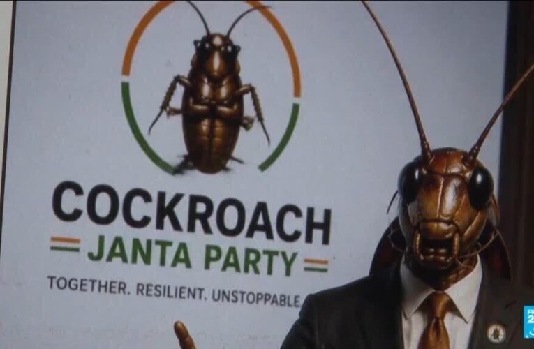 India’s “Cockroach Janta Party” goes viral as Gen Z movement grows