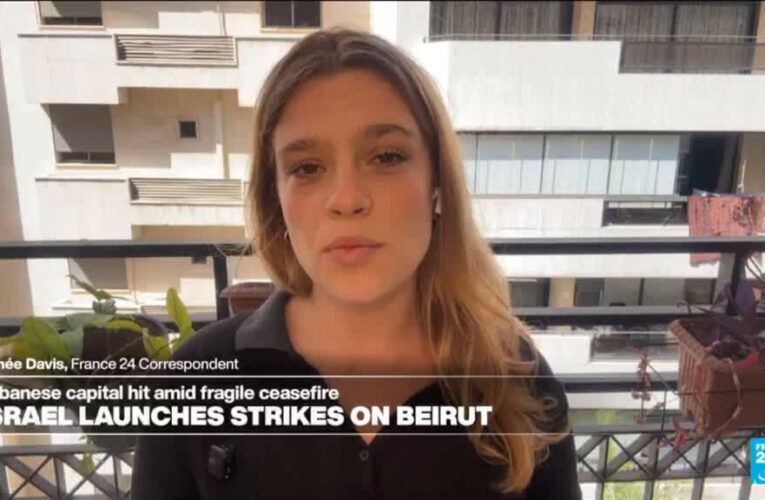 Israel strikes Beirut southern suburb ahead of crucial Washington talks