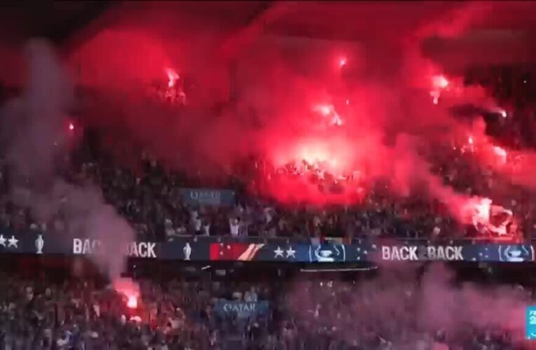 PSG fans await celebration in Paris bacto-back UEFA Champions League victory