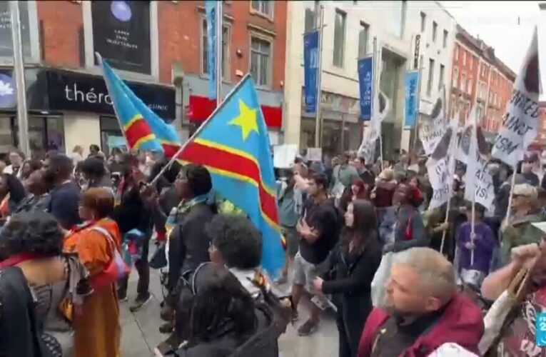 Dublin demands justice for Congolese man dead after being restrained by security guards