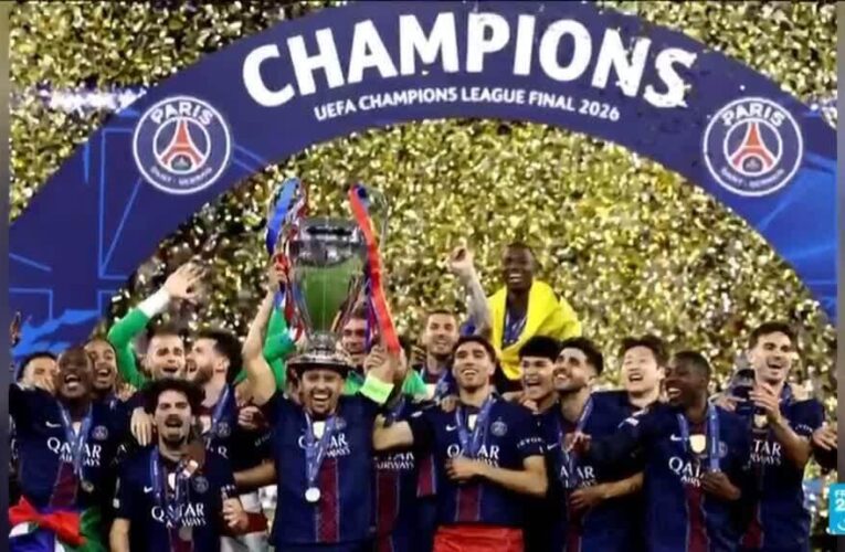 PSG win Champions League back-to-back, Paris supporters ecstatic