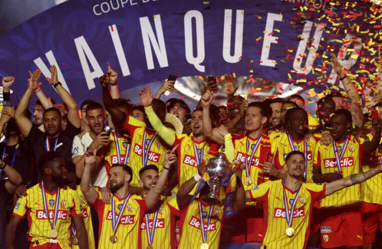 Lens clinch first-ever Coupe de France triumph after seeing off Nice