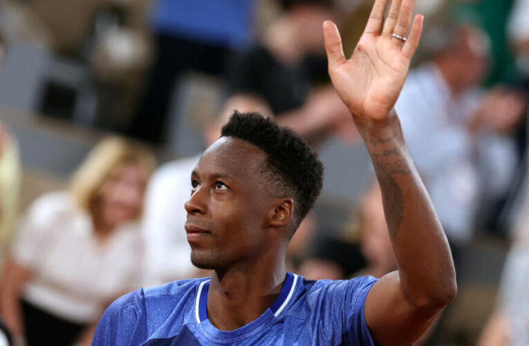 Gaël Monfils out in first round of final French Open appearance