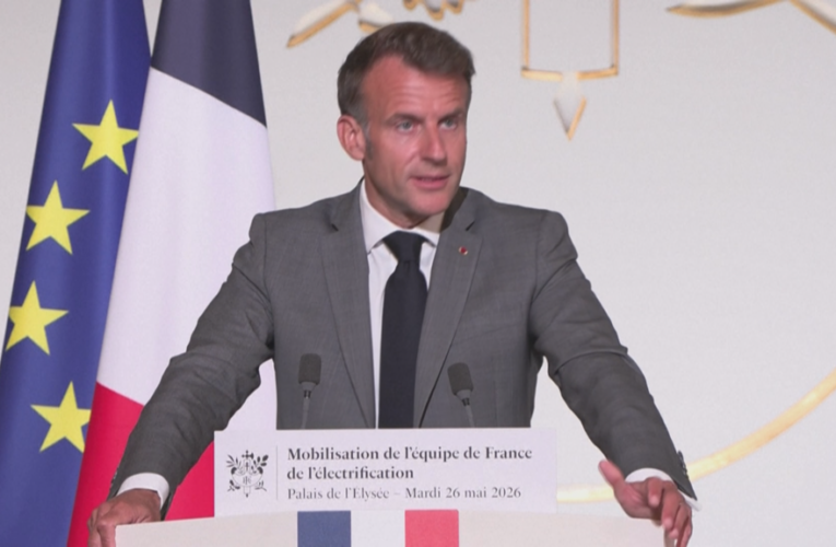 Macron announces big investments at France’s ‘electrification team’ meeting