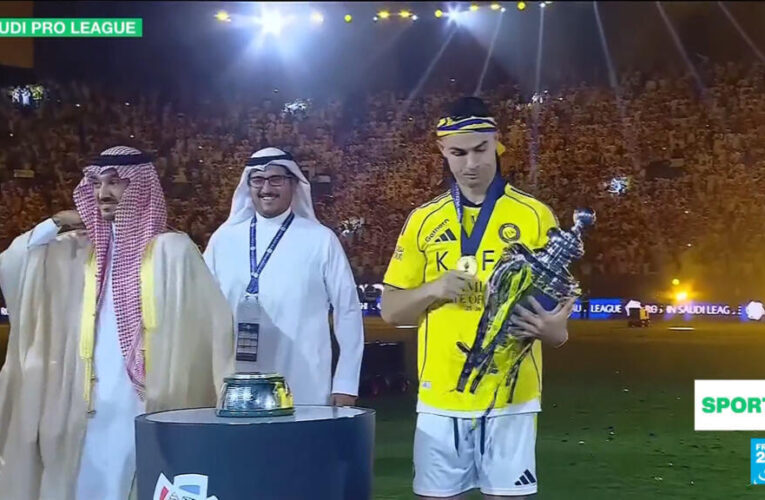 Cristiano Ronaldo finally wins his first major title with Al-Nassr