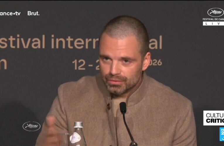 Sebastian Stan’s Cannes transformation stuns in ‘Fjord’ premiere