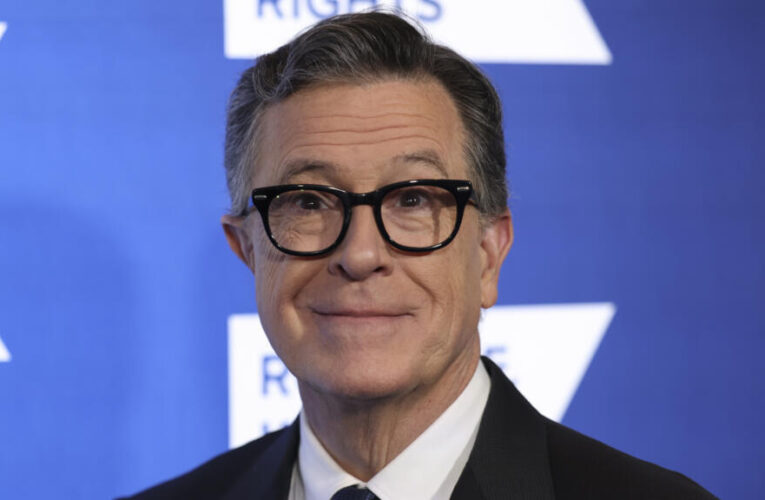 ‘Late Show’ host Colbert bows out with a little help from Paul McCartney, Trump exults