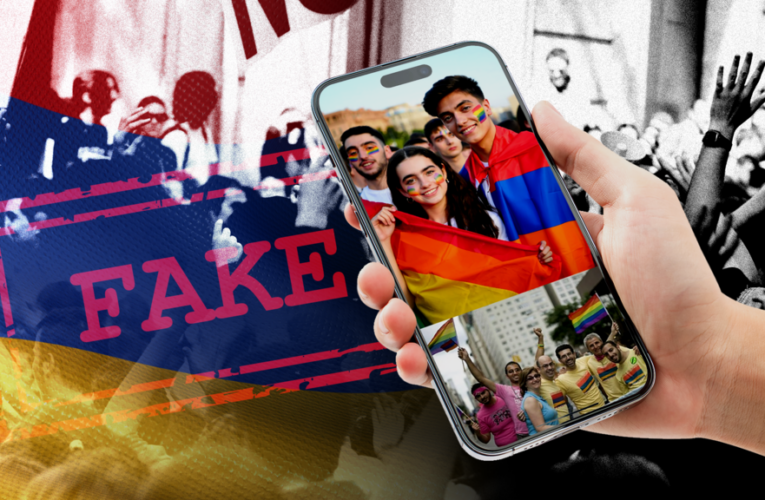 Fake Pride, masked men and a surge in misinformation ahead of Armenia’s election