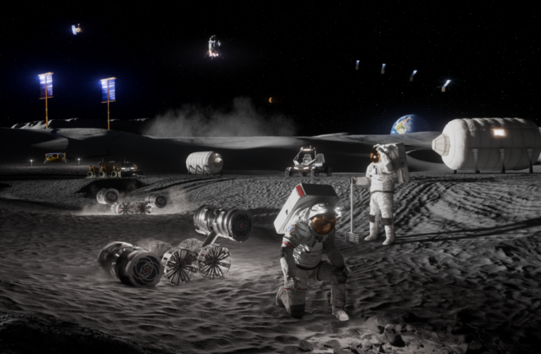 NASA lays out moon base plans including buggies, landers and drones