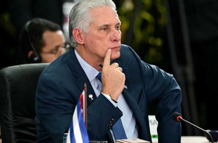 US sanctions Cuban president and Castro relatives in latest pressure campaign