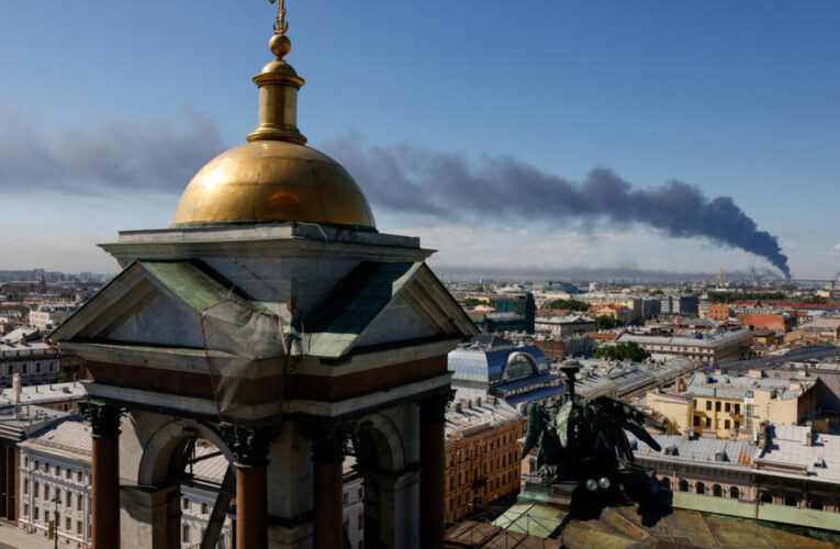 Ukraine strikes St. Petersburg with drones ahead of ‘Russian Davos’