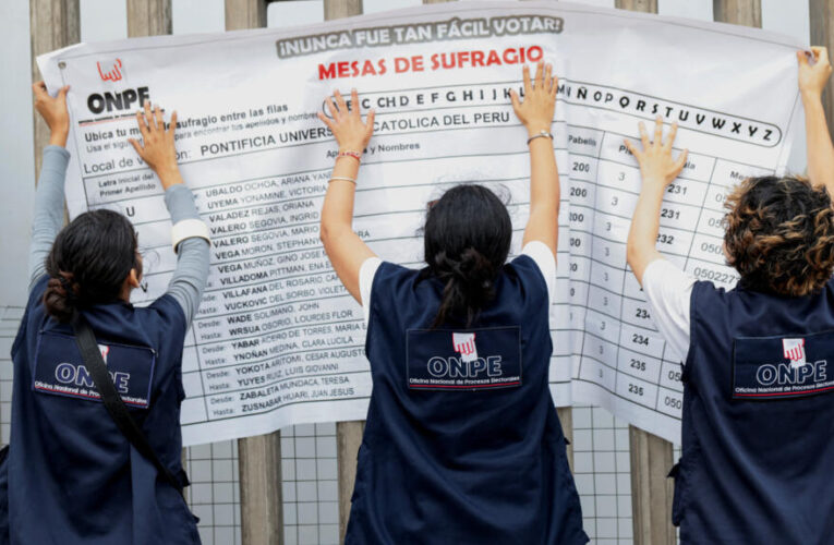 Peru set for presidential vote between conservative Fujimori and leftist Sanchez
