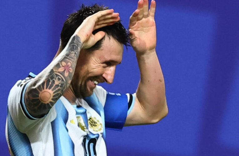 Messi becomes joint World Cup all-time scorer with hat trick against Algeria