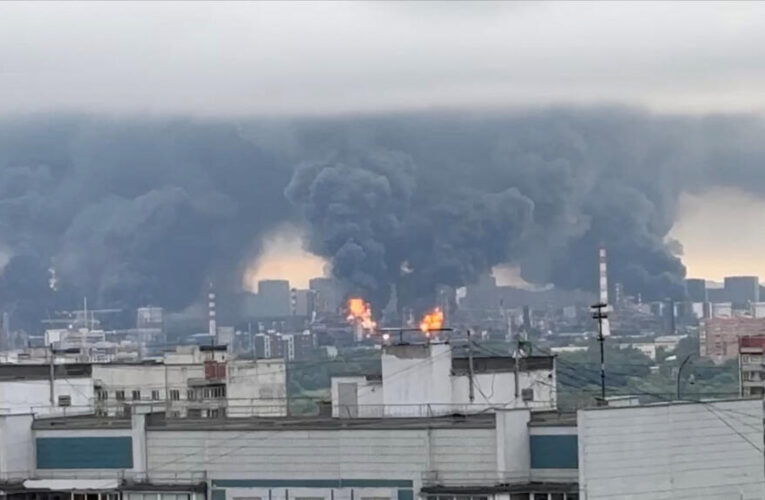 Ukraine hits Moscow with ‘large-scale’ attack, oil refinery strike ‘justified’, Zelensky says