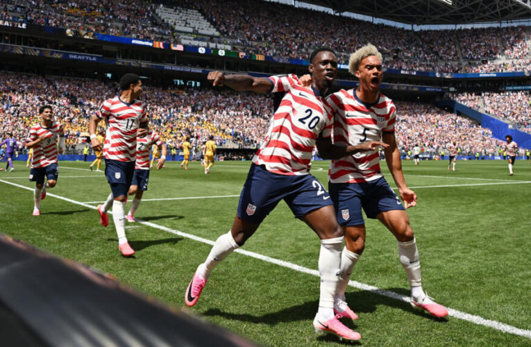 World Cup 2026: Hosts USA book knockout spot with defeat of Australia