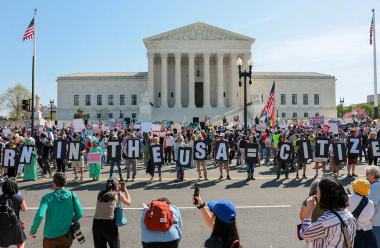 US Supreme Court rejects Trump’s attempt to restrict birthright citizenship