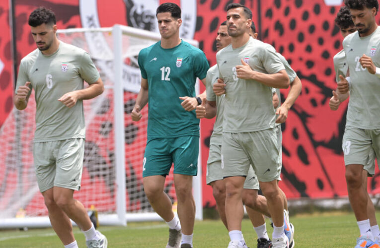 Iran football team trains in Mexico as World Cup campaign begins