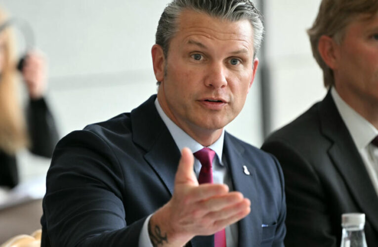 Hegseth blasts ‘invasion’ of migrants on Europe’s beaches in D-Day speech in France