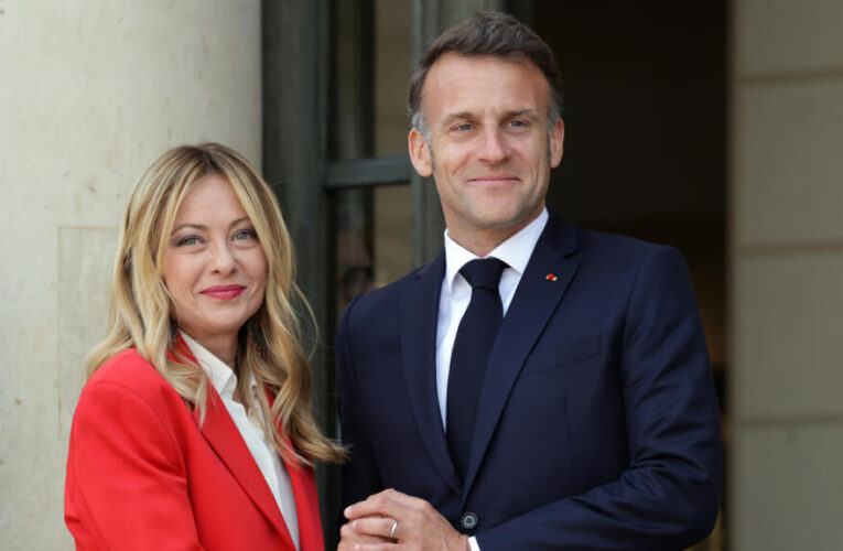Macron hosts Meloni for Riviera talks after Italian leader’s fallout with Trump
