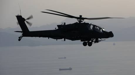 US chopper crashes near Strait of Hormuz