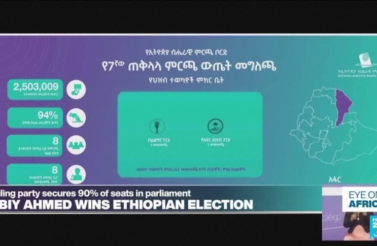 Ethiopian PM’s party secures win in national election