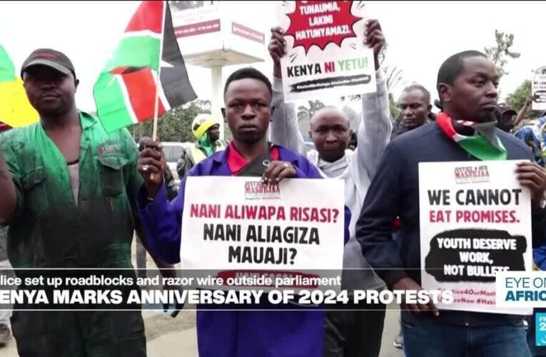 Kenyans mark anniversary of bloody protests