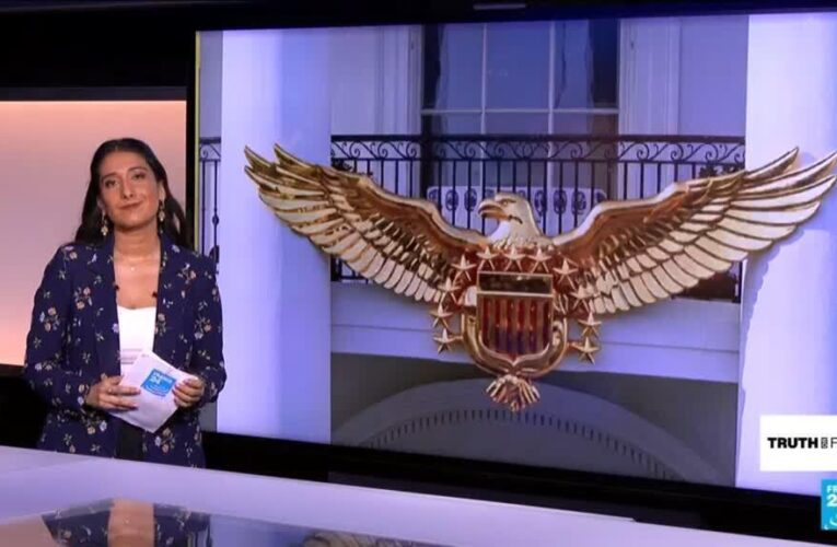 Trump mocked for posting ‘tacky’ AI golden eagle on White House balcony