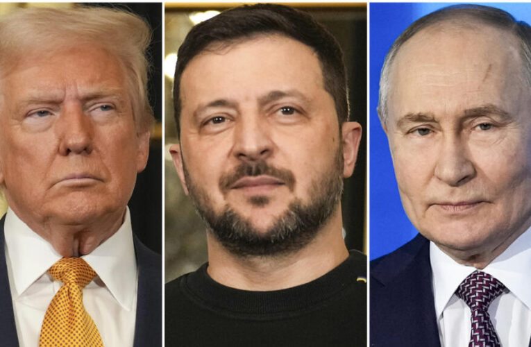 Putin and Zelensky hold separate calls with Trump on his birthday