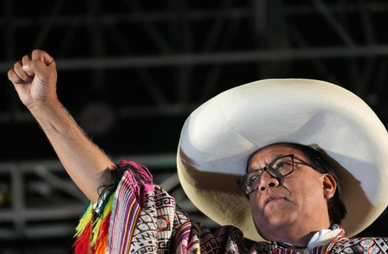 Peru’s leftist candidate Sanchez asks right-wing rival Fujimori to back vote recount