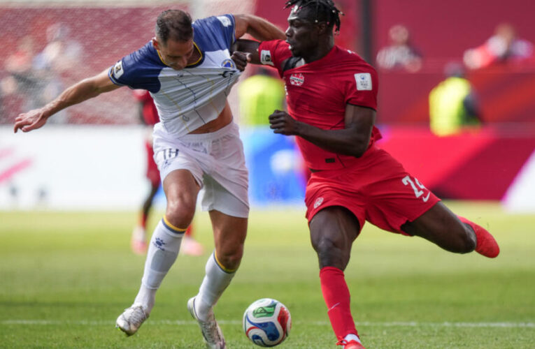 World Cup 2026: Co-host Canada draws with Bosnia in Group B opener