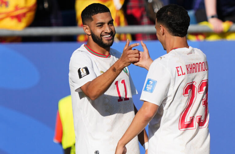 Saibari strike sends Morocco past Scotland and towards World Cup knockout stage
