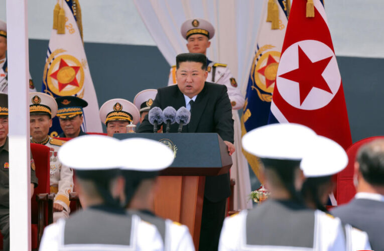 Kim Jong Un unveils 5,000-ton destroyer, touting nuclear capabilities