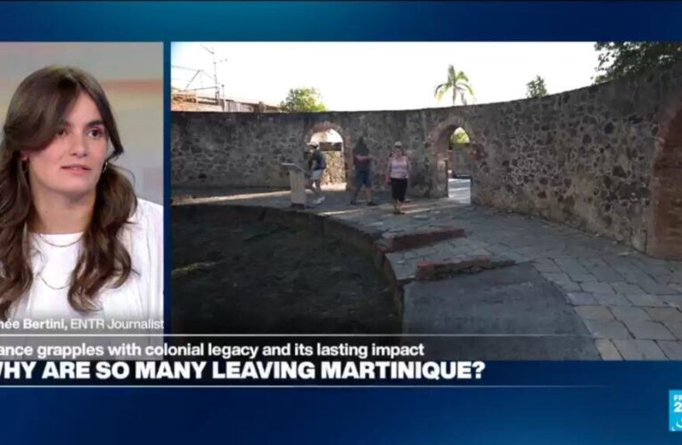 Why are so many leaving Martinique?