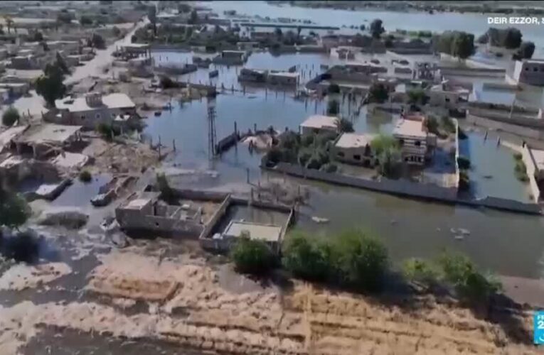 Floodwaters devastate eastern Syria as Euphrates river rises