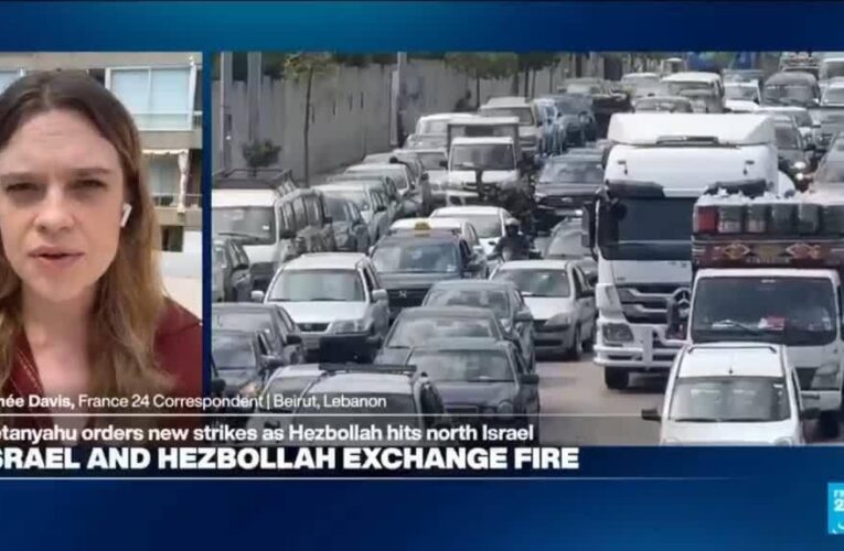 ‘Chaotic scenes’ in Beirut after Netanyahu orders strikes