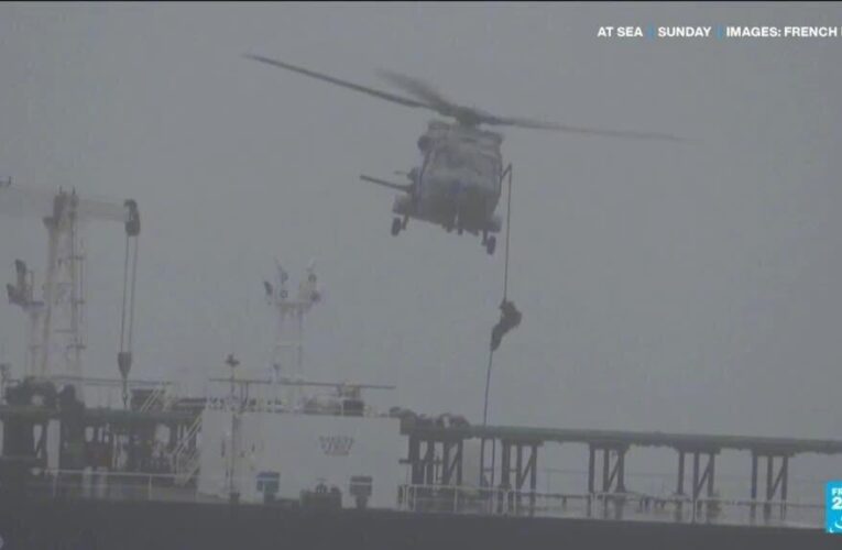 France seizes Russia-linked oil tanker