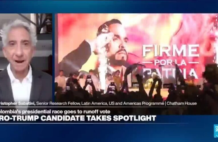 Pro-Trump candidate lead in Colombia ‘part of Donroe doctrine’ asserting itself in region